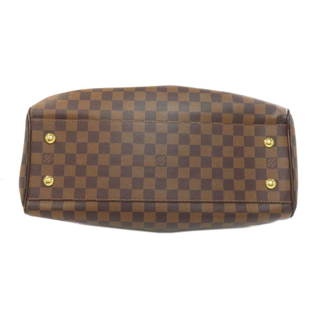 LOUIS VUITTON Authentic Brown Damier Canvas Tote Bag - Picture 4 of 16